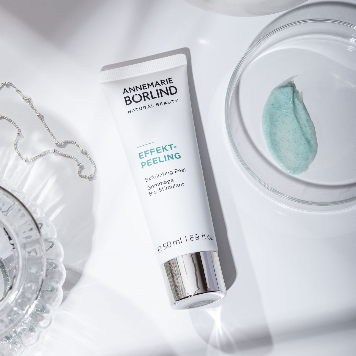 Efecto peeling facial